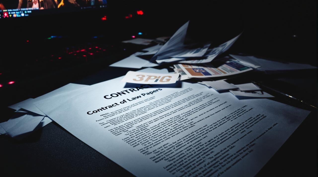 暗网吃瓜 - 头部游戏主播被公会压榨，合同条款曝光令人震惊